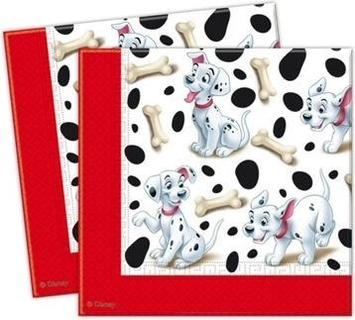 Procos 101 dalmatiers servetten - 20 stuks