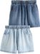 Next - Meisjes - Set van 2 pull-on shorts - Blauw