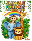 Jungle Friends Coloring Book