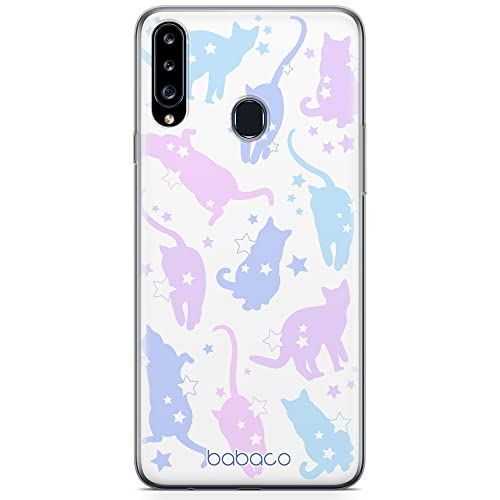 BABACO ERT GROUP mobiele telefoonhoesje voor Samsung A20S - Babaco Cats 016