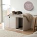 Catchi Leo Kattenbakkast - Wit