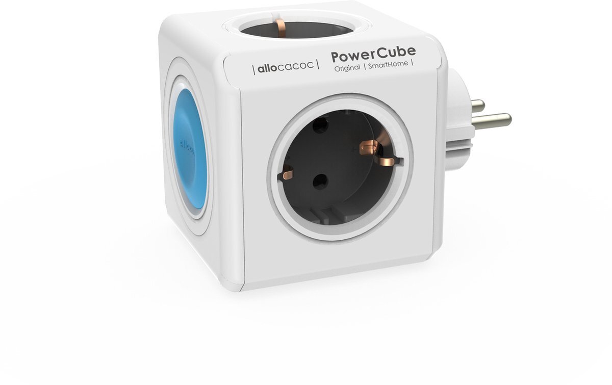 Allocacoc PowerCube Original SmartHome - Stekkerdoos - Type F (ter uitbreiding van de PowerCubes Extended modellen met kabel)