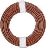 Donau Elektronik 150-018 Draad 1 x 0.50 mm² Bruin 10 m