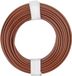 Donau Elektronik 150-018 Draad 1 x 0.50 mm² Bruin 10 m