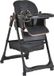 Moni Lindo - Chaise haute et chaise repas réglable - Noir