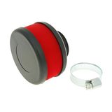 Luchtfilter Icecat Luchtfilter Flat Foam rood 28-35 mm recht
