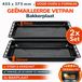 ICQN Oven Bakplaat Set - 2 stuks - 455 x 375 x 30 mm - Geëmailleerd