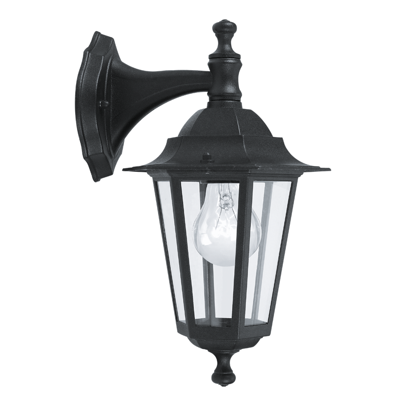EGLO LATERNA 4 Buitenlamp Zwart Aluminium E27 35cm