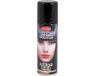 Merkloos Haarspray of haarverf - kleur zwart - verkleed accessoires - 125 ml - volwassenen en kinderen - carnaval