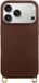 Selencia Rivièra MagSafe Backcover met afneembare haakjes voor de Apple iPhone 17 Pro Max - Choco Brown