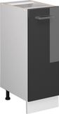 Vicco R-Line Universele onderkast – 30 cm met deur, zonder werkblad Antraciet Hoogglans