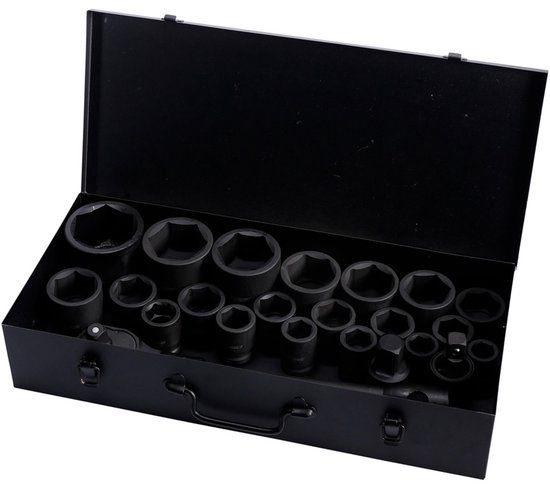 XPTools Bol Doppendoos impact 3/4'' en 1'' 26 delig engels