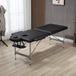 Icecat Table de massage pliable, avec ouverture pour le visage, accoudoirs, repose-mains, table de massage portable, 185 cm x 70 cm x 82 cm