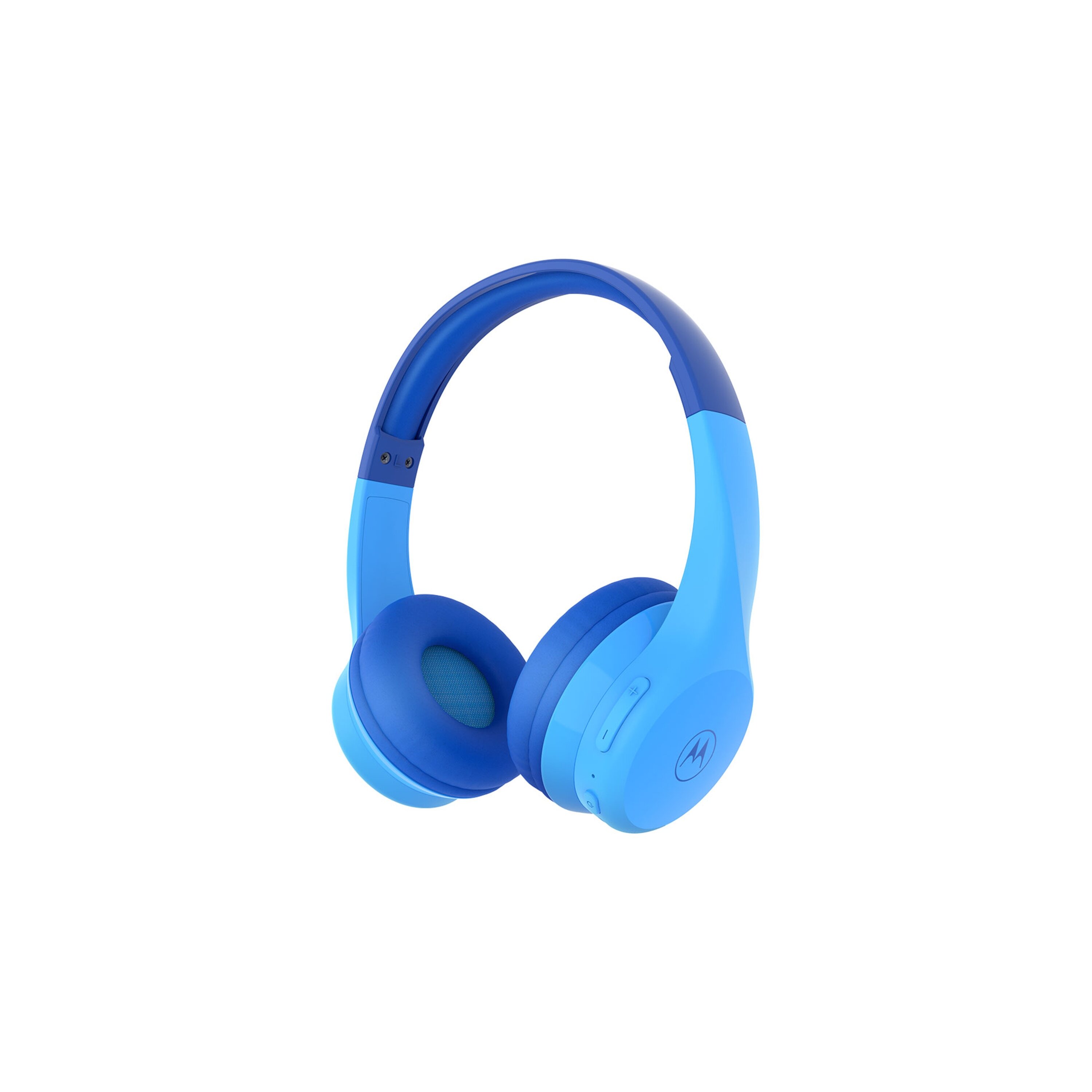 Motorola Sound Koptelefoon - MOTO JR300 - voor Kinderen - met Volumebegrenzer - Bluetooth - Audio Splitter - Blauw