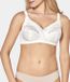 Triumph BH Claudette 104 N - Kanten Bh zonder beugels - Klassieke senioren bh - Stevige ondersteuning - 90C - Wit
