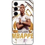 Maniacase Housse de protection Samsung Galaxy S25 Plus Kylian Mbappe Real Madrid papier peint célébration