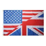 AZ FLAG Vlag Vriendschap VS Verenigd Koninkrijk 150x90 cm