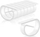 Ibenzoa® Pince à nappe lot de 8 pièces en blanc