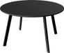 Merkloos Ronde Metalen Koffietafel Zwart