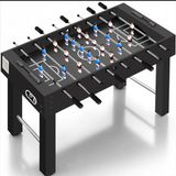 SereneLife Voetbaltafel - 122 cm Tafelvoetbal - Zwart
