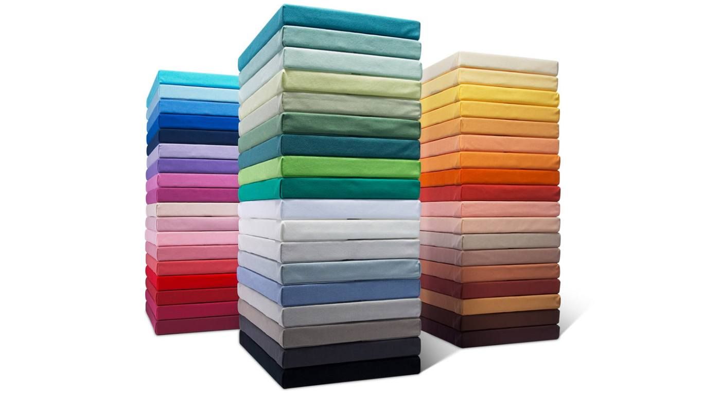 Hoeslaken Jersey Plus - 160 x 200/220 - Zwart