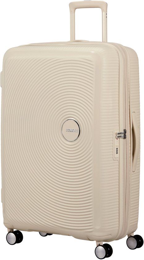 American Tourister Koffer - Soundbox Spinner 77/28 Tsa Uitbreidbaar - Coconut Sand - 110 l