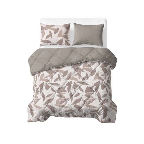W Lazy Dekbed zonder overtrek met kussensloop - omkeerbaar design