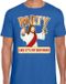 Bellatio Decorations Shoppartners Bv Fout kerst t-shirt blauw - party Jezus - Party like its my birthday voor heren - kerstkleding / christmas outfit L