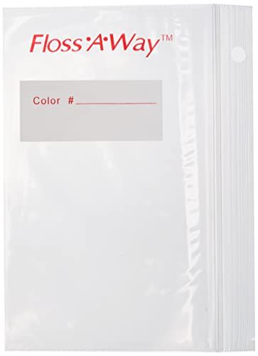 Actionbag Floss-a-Way organizer - 3-inch x 12,7 cm - 100/Pkg - Meerkleurig