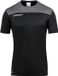 Uhlsport Offense 23 T-shirt Enfants - Zwart / Antraciet / Wit | Maat: 164