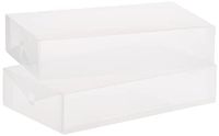 Whitmor Clear Vue Laarzenboxen, 2 stuks