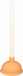 Cornat Ontstopper met Steel 14cm Oranje - T595645