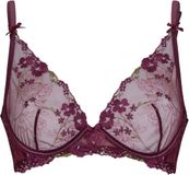 Hunkemöller Niet-Voorgevormde Beugel Longline Bh Peonie Paars