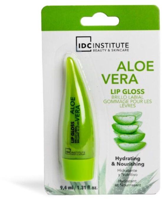 IDC Institute Aloë Vera Lipgloss - Lippenbalsem - Hydraterend, met vitamine E, 9,4 ml