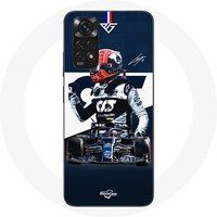 Maniacase Hoesje voor Xiaomi Redmi Note 11S 4G Formule 1 Max Verstappen F1 Coureur Blauw