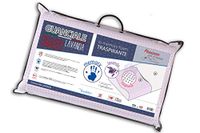 V.I.P. VERY IMPORTANT PILLOW V.I.P. Neksteunkussen, gat lus, traagschuim met lavendelbehandeling, hoofdkussen 42 x 72 x 11, gemaakt in Italië, wit