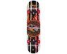 Playlife Skateboard Volwassenen Zwart/Rood/Geel/Wit/Oranje Berkenhout/Aluminium