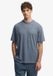 Superdry T-shirt Oversized Homme Flint Stone Blue Grey Coton S