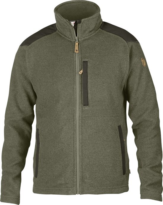 Fjällräven Buck Fleece Vest - Heren - Laurel Green