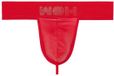 WOH heren microfiber G-string night universe rood