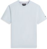 Tommy Hilfiger T-shirt Homme Coton Manches Courtes XXL Bleu Clair