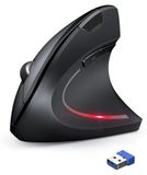 Merkloos Logitech Verticale muis - Draadloos - 4800 DPI - 5 instelbare niveaus - Stil - Ergonomisch - Wit