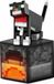 Minecraft Diamantniveau Smokingkat Actiefiguur 14 Cm Zilver