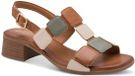 Tamaris WIDE FIT Dames Sandaaltje 8-88203-42 Groen Leer Blokhak 37 EU