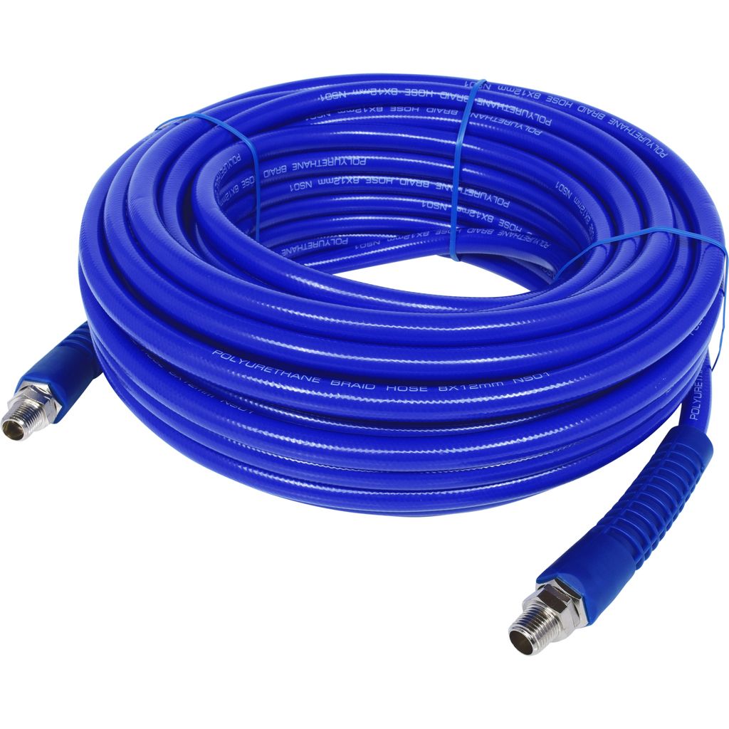 KS Tools 515.3345 Compressorslang - 20 m - 15 bar - Blauw