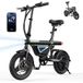 UrbanGlide Vélo électrique pliable urbain EB1S 500W avec application mobile