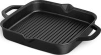 Burnhard Fonte Grillpan, 30 cm Diameter, Zwart