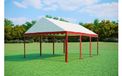 Tonnelle PREMIUM 4x6 m - Rouge-blanc