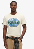 Superdry Workwear T-shirt met Gasoline opdruk Heren T-shirts