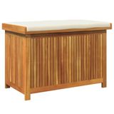 vidaXL Kussenbox voor buiten, 90 x 50 x 60,5 cm, massief acaciahout